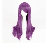 Dagua Cosplay Wig,Tokyo Ghoul Rize Kamishiro Cosplay Wig,Purple long straight Wig,with Free Wig Cap,Halloween Costume Cosplay,for Christmas Carnival party