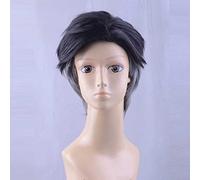 Dagua Cosplay Wig,Yuri!!! ON ICE Otabek Altin Cosplay Wig,Short Black Grey Wig,with Free Wig Cap,Halloween Costume Cosplay,for Christmas Carnival party