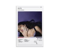 DAGUYS Pop Music Singer Olivia Rodrigo GUTS Albums Music Poster 6 Artworks Picture Print Poster Wall Art Painting Canvas Decor Home Posters 12x18inch(30x45cm)