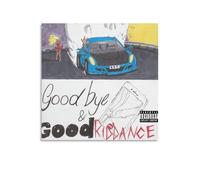 DAGUYS Rapper Juice Wrld Goodbye & Good Riddance Albums Music Poster Posters Wall Art Painting Canvas Prints Decor Poster Artworks 16x16inch(40x40cm)