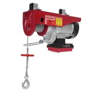 DAHAD Electric Hoist Lift 600KG, 1200W 220V Winch for Garage, Warehouses | Electric Winch, 1200W Motor, 600kg Double-Rope Capacity, Wireless Remote, For Garage, Workshop And Warehouse Lifting