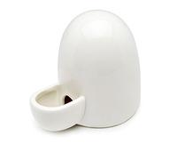 Dahey Drinking Water Feeder Ceramics Slient Bottle Waterer Automatic Small Pets for Hamster Hedgehog Chinchilla Ferret Small Guinea Pig, White, 8Oz