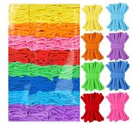 daheypong 800 pcs Refill Loops, Potholder Muti-Colored Weaving Loom Loops, Potholder Loop, Weaving Craft Loop for DIY Flexible Loom Kit, Colorful Weaving Craft for Kids Adults DIY Crafts Supplies