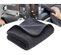 DAHI 3 x Miro France Total Clean Microfibre Magic Cloth XXL 40 x 60 cm - 600 GSM Microfibre Drying Towel - for Car, Shower Cubicle, Home