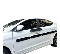 DAHINRAUM Scratch Defense 2 Doors Removable Magnetic Car Door Ding Dent Protector, Black EVA Plastic