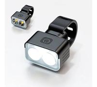 DAHJSD Bike Lights Set for Giant Stance E+ 2 2021 - USB Rechargeable Bike Headlight and Tail Light for Night Riding, Rain-resistant Front and Rear Bicycle Lights,A front