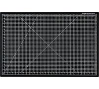 Dahle 10673 Vantage Self-Healing Cutting Mat, 24" x 36", Black, 5 layer PVC Construction, 1/2" Grid Lines, Self Healing for Maximum Durability, Perfect for Cropping Photos, Cutting, Sewing, and Crafts