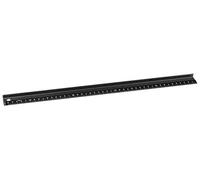 Dahle Aluminium Cutting Ruler with High Grip Strip and Non-Slip Black 45 cm