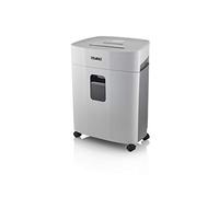 Dahle PaperSAFE 260 Paper Shredder (12 Sheets, Oil-Free, Jam Protection, Cross-Cut, for Home-Office) Grey, 54.5 x 44.3 x 27.3cm