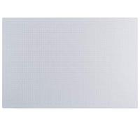 Dahle Vantage 10683 See-Through Premium Self-Healing Cutting Mat, 24"x36", 1/2" Grid, 5 Layers for Max Healing, Perfect for Crafts & Sewing, Clear