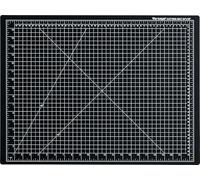 Dahle Vantage 10792 Self-Healing Cutting Mat, 18"x24", 1/2" Grid, 5 Layers for Max Healing, Perfect for Crafts & Sewing, Double-Sided, Black