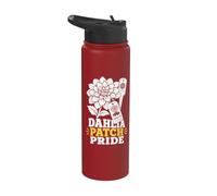 Dahlia Patch Garden Pride Stainless Steel Insulated Water Bottle