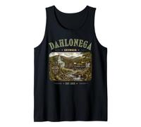 Dahlonega Georgia Matching Vintage Gold Rush Town Travel Tank Top