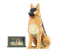 DAHONPA Animal Dog Building Block Set, 2715 Pieces Micro Building Brick, with Storage Box Creative Home & Office Decor, Gift for Adults