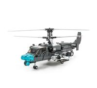 DAHONPA KA-52S Helicopter Medium Utility Military Army Airplane Building Bricks Set with Figure, 913 Pieces Air-Force Build Blocks Toy, Gift for Kid and Adult