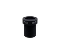 Dahszhi 6mm 5MP CCTV Camera Lens Super Clear,5MP HD CCTV Security Camera Wide Angle Lens,Standard M12 Screw Connector Camera Replacement Parts