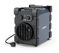DAHTEC 2000W Commercial Electric Fan Heater - ECO & Heavy-Duty Steel Casing | Tip-over & Overheat Protection, Ideal for Construction Site, Garage, Greenhouse