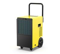 DAHTEC Construction Dryer Dehumidifier (max. 30 L/Day), with 7L Large Tank and Drain, Suitable for Basements and Rooms up to 90 m²/230 m³