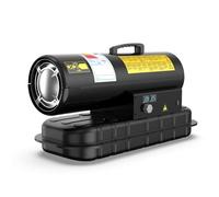DAHTEC Diesel Space Heater, 20 KW Industrial Kerosene Heaters, Large Fuel Tank, 550m³/h, Adjustable Thermostat, Oil Level Display, Suitable for Workshops, Building Sites and Agricultural