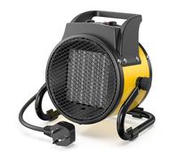 DAHTEC Electric Fan Heater 2000W - Adjustable Angle&Overheat Protection | Ceramic, Portable, Blow, Industrial, Fast Heating, 3 Heat Settings, Energy Efficient, Ideal for Home, Garage, Greenhouse
