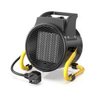 DAHTEC Electric Fan Heater 2000W - Adjustable Angle&Overheat Protection | Ceramic, Portable, Blow, Industrial, Fast Heating, 3 Heat Settings, Energy Efficient, Ideal for Home, Garage, Greenhouse