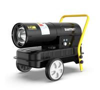DAHTEC Enhanced Diesel Space Heater, 30 KW Industrial Heaters, Heating Area 320 to 420 ㎡, Large Fuel Tank, Overheat Protection, Suitable for Workshops, Building Sites and Agricultural