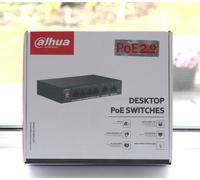 Dahua 1000Mbps 4-Port + 2 Up-Link Ethernet PoE Switch - DH-PFS3006-4GT-60-V2