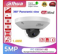 Dahua 360° Panoramic Fisheye WizMind 5MP Starlight IP Camera MIC IPC-EB5541-AS