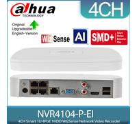 Dahua NVR4104-P-EI 4 Camera IP Recorder with AI Capabilities