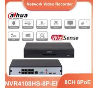 Dahua 4K 16MP 8PoE AI NVR WizSense 8 Channel Video Recorder NVR4108HS-8P-EI