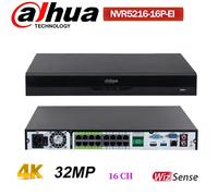 Dahua 4K 32MP NVR5216-16P-EI Ai 16CH 16POE WizSense NVR Video Recorder