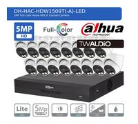 DAHUA 5MP COLORVU SECURITY CAMERA SYSTEM 8CH 4CH DVR HOME SURVEILLANCE KIT IP67