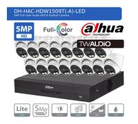 DAHUA 5MP COLORVU SECURITY CAMERA SYSTEM 8CH 4CH DVR HOME SURVEILLANCE KIT IP67