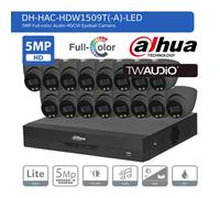 DAHUA 5MP COLORVU SECURITY CAMERA SYSTEM 8CH 4CH DVR HOME SURVEILLANCE KIT IP67