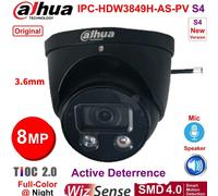 Dahua AI 8MP 4K IPC-HDW3849H-AS-PV-S4 Tioc2.0 Active Deterrence SMD4.0 IP Camera