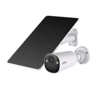 Dahua Apollo Bullet C1 4G Kit Intelligent 4MP LTE / 4G Battery Operated Surveillance Camera with AOV and Solar Panel (White)