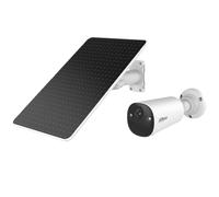 Dahua BF8C Outdoor Solar Surveillance Camera, 8MP with 4K Ultra HD & 122° Field of View, Solar Camera, WiFi Camera Outdoor with AI Detection, Colour Night Vision, IP66, Two-Way Audio, White