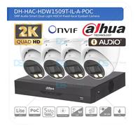 DAHUA CCTV SECURITY SYSTEM 5MP AUDIO MIC uHD 2K HDCVI CAMERA OUTDOOR NIGHTVISION