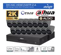 DAHUA CCTV SECURITY SYSTEM 5MP AUDIO MIC uHD CAMERA COLORVU OUTDOOR NIGHT VISION