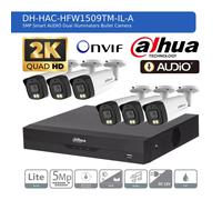 DAHUA CCTV SECURITY SYSTEM 5MP AUDIO MIC uHD CAMERA COLORVU OUTDOOR NIGHT VISION