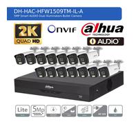 DAHUA CCTV SECURITY SYSTEM 5MP AUDIO MIC uHD CAMERA COLORVU OUTDOOR NIGHT VISION