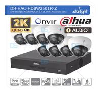 DAHUA CCTV SECURITY SYSTEM 5MP AUDIO MIC uHD CAMERA COLORVU OUTDOOR NIGHT VISION