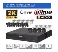 DAHUA CCTV SECURITY SYSTEM 5MP AUDIO MIC uHD CAMERA COLORVU OUTDOOR NIGHT VISION