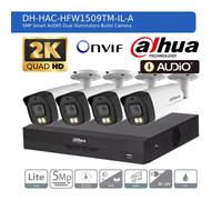 DAHUA CCTV SECURITY SYSTEM 5MP AUDIO MIC uHD CAMERA COLORVU OUTDOOR NIGHT VISION
