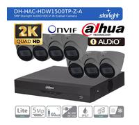 DAHUA CCTV SECURITY SYSTEM 5MP AUDIO MIC uHD CAMERA COLORVU OUTDOOR NIGHT VISION