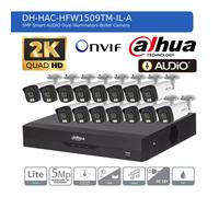 DAHUA CCTV SECURITY SYSTEM 5MP AUDIO MIC uHD CAMERA COLORVU OUTDOOR NIGHT VISION