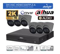 DAHUA CCTV SECURITY SYSTEM 5MP AUDIO MIC uHD CAMERA COLORVU OUTDOOR NIGHT VISION