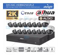 DAHUA CCTV SECURITY SYSTEM 5MP AUDIO MIC uHD CAMERA COLORVU OUTDOOR NIGHT VISION