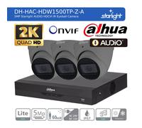 DAHUA CCTV SECURITY SYSTEM 5MP AUDIO MIC uHD CAMERA COLORVU OUTDOOR NIGHT VISION