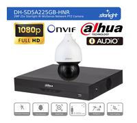 DAHUA IP 25X ZOOM STARLIGHT PTZ CCTV SECURITY SYSTEM 1080P AUDIO CAMERA COLORVU